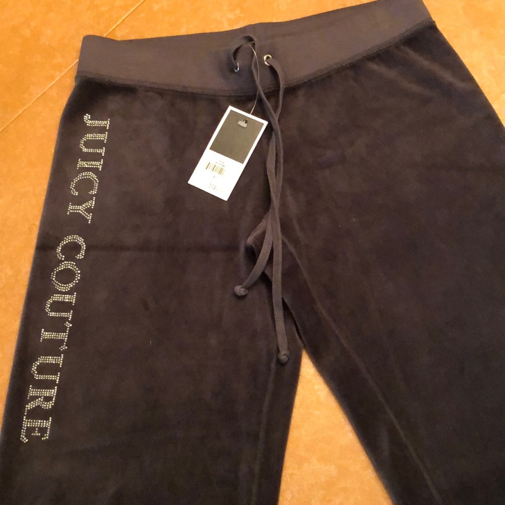 Juicy Couture leg pants.